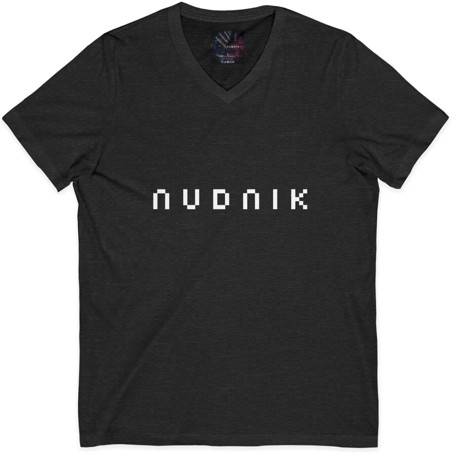 NUDNIK Logo V-Neck Tee